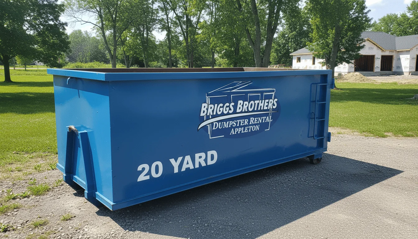 20-yard dumpster rental Appleton-img
